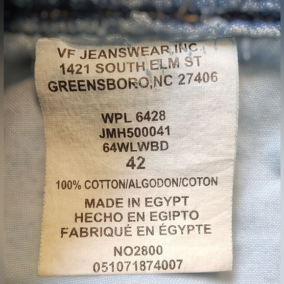 ​Wrangler Rugged Wear Authentic Issue Denim Cargo Shorts Men's Size 42 Workwear - Picture 5 of 10